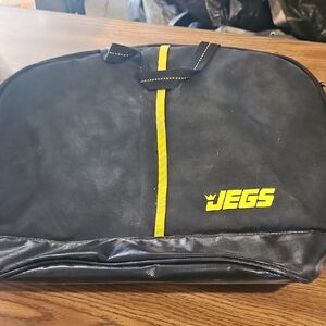 Black and Yellow Duffel Bag
